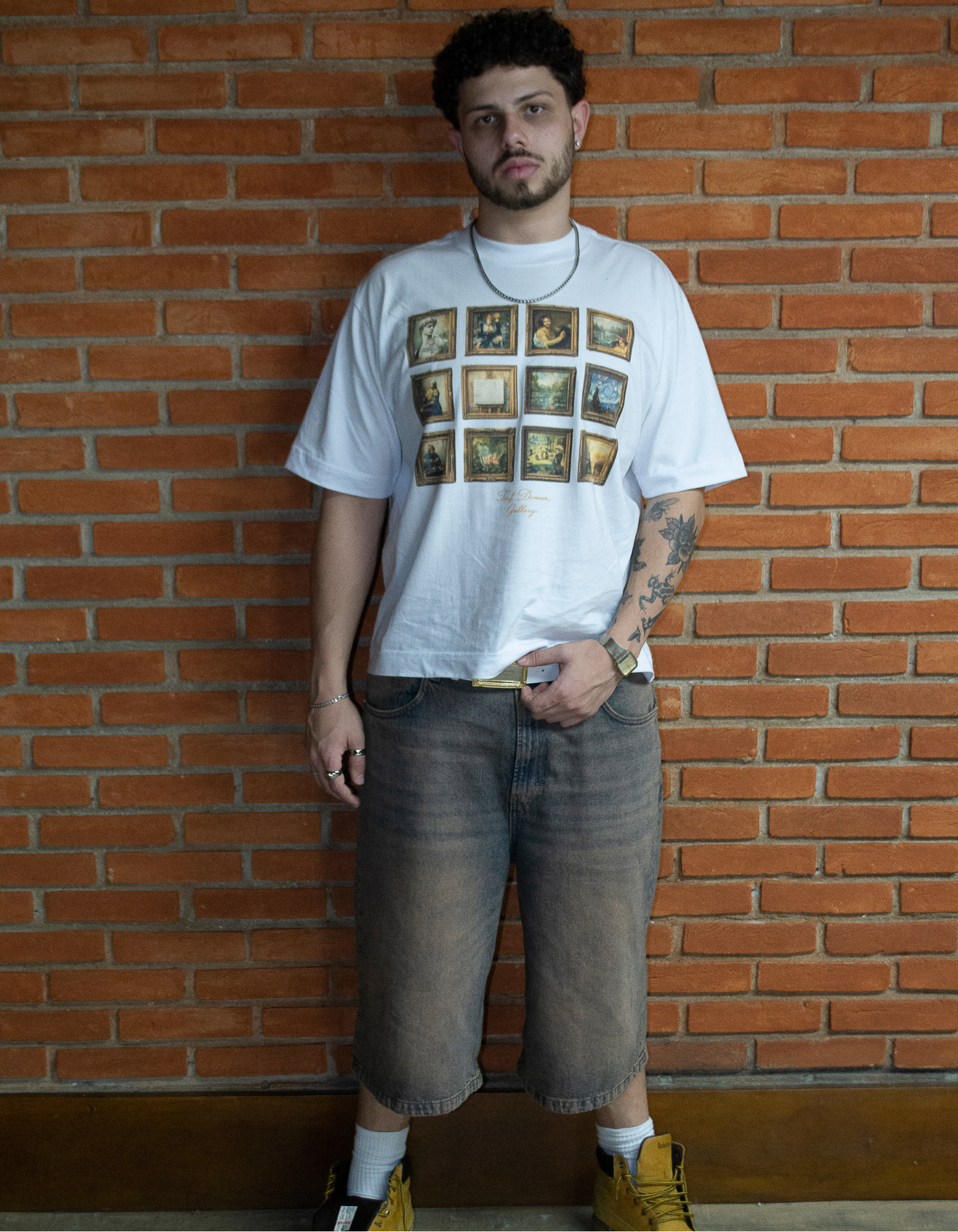 Camiseta Acervo [Branca]