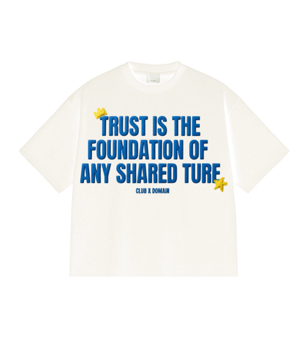 Camiseta TURF X TRUST Branca