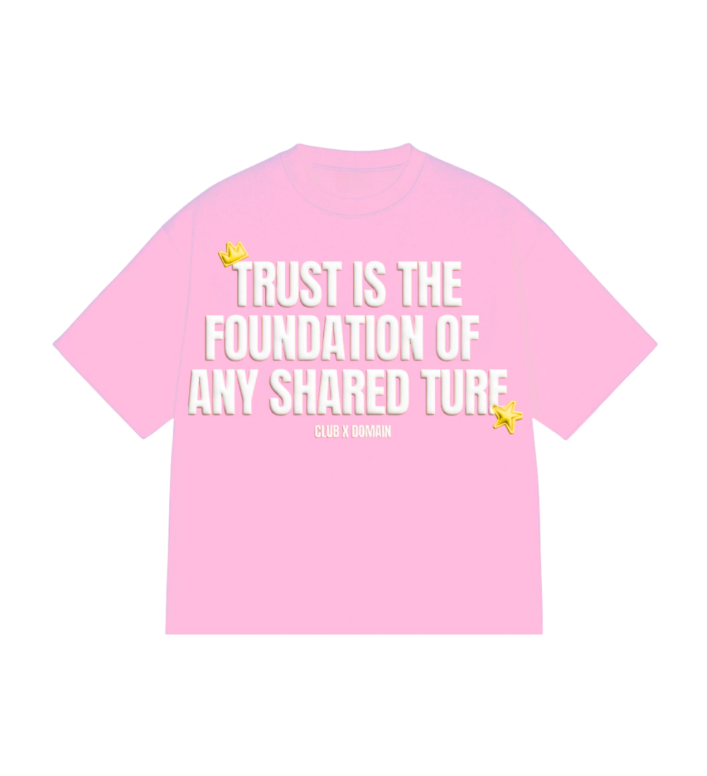 Camiseta TURF X TRUST Rosa
