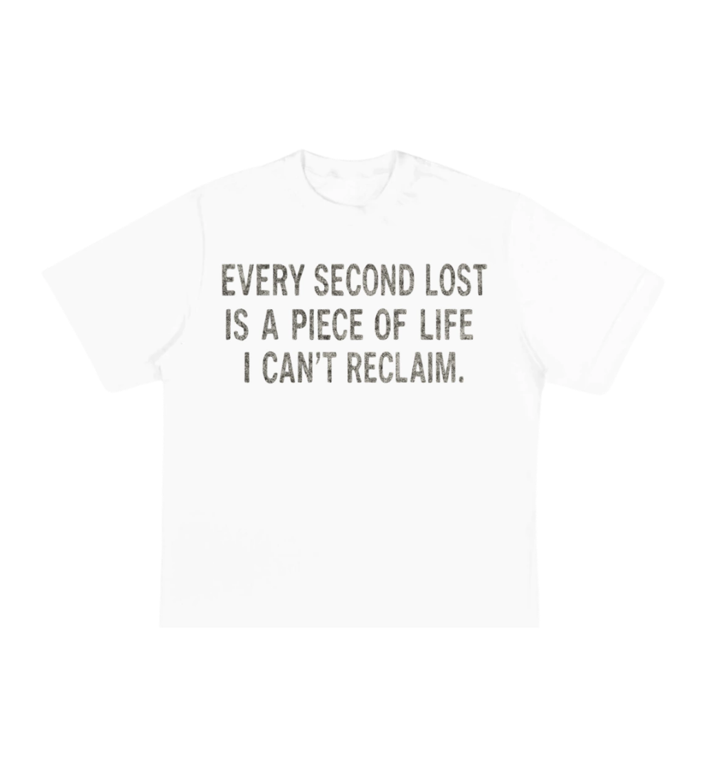 Camiseta Boxy "Every" Off-white