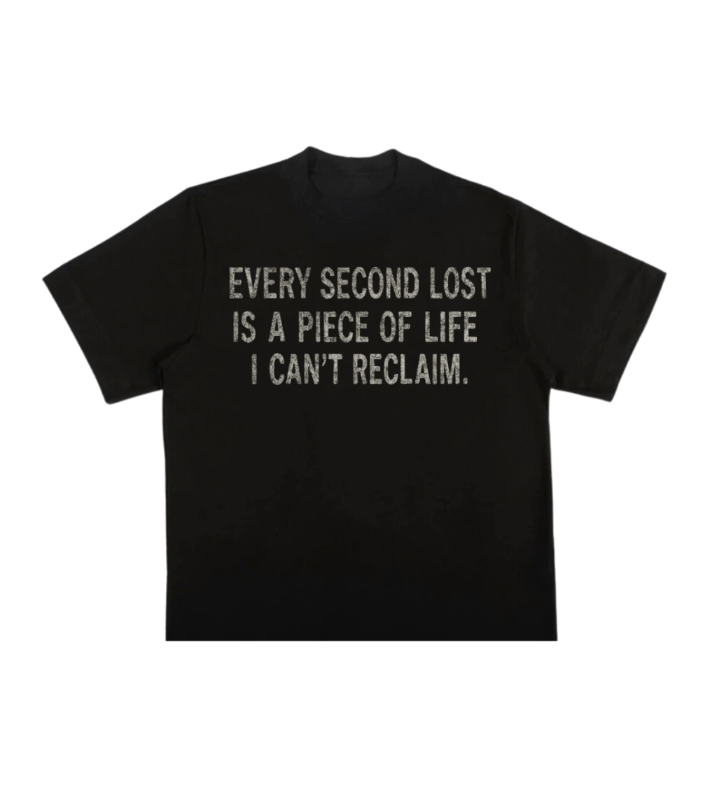 Camiseta Boxy "Every" Preta