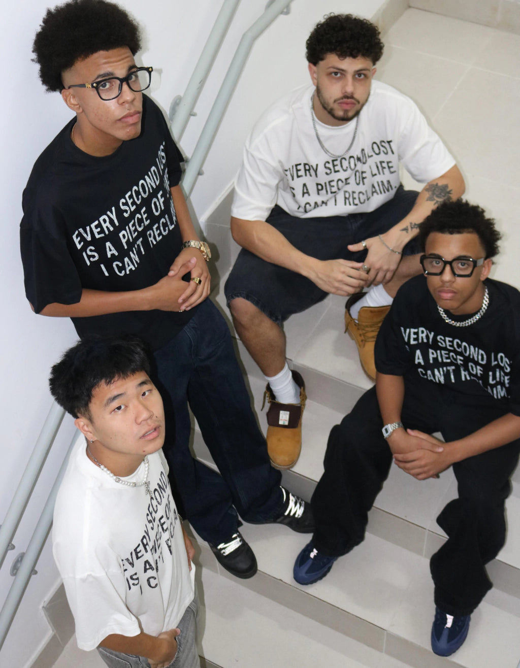 Camiseta Boxy "Every" Off-white