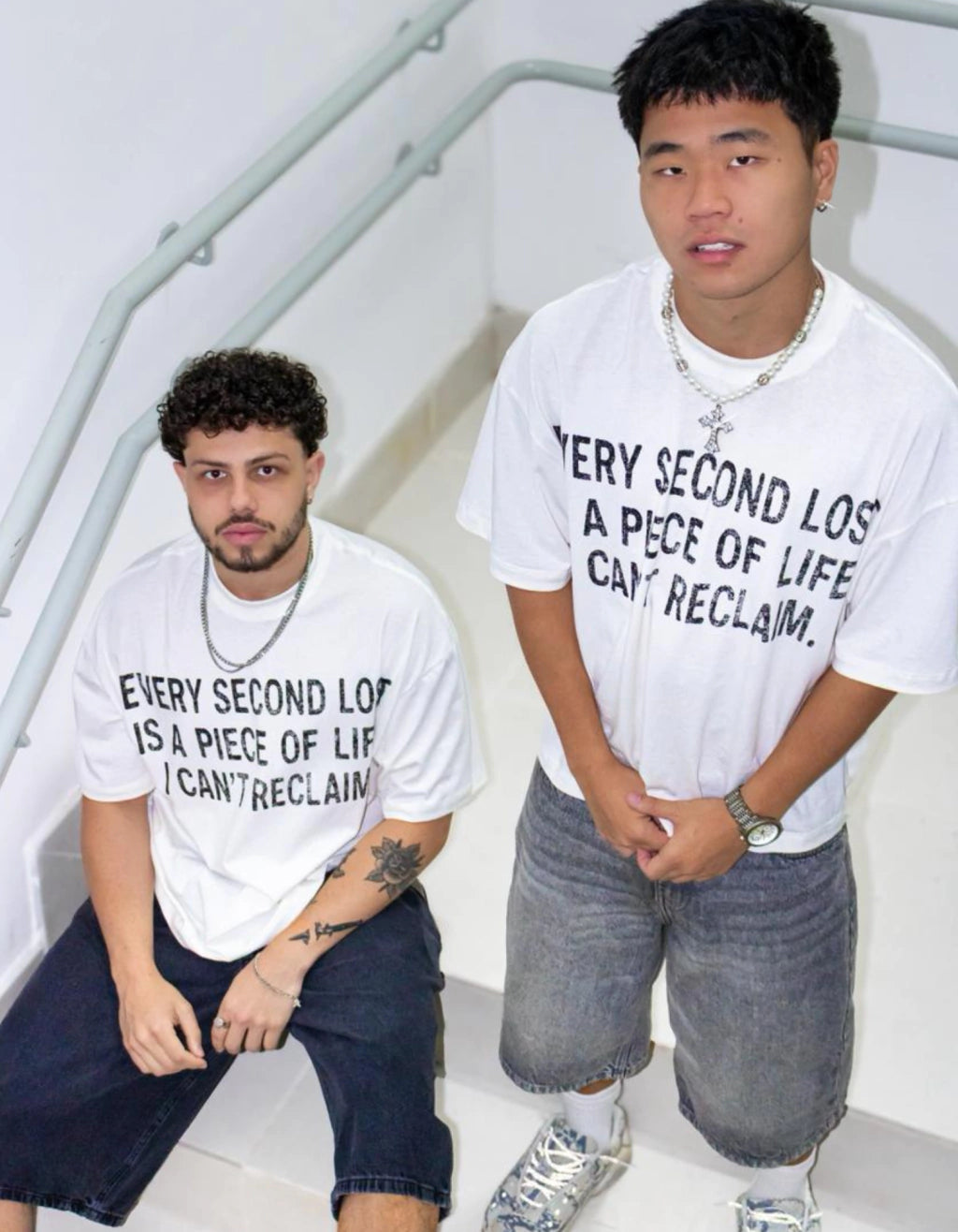 Camiseta Boxy "Every" Off-white