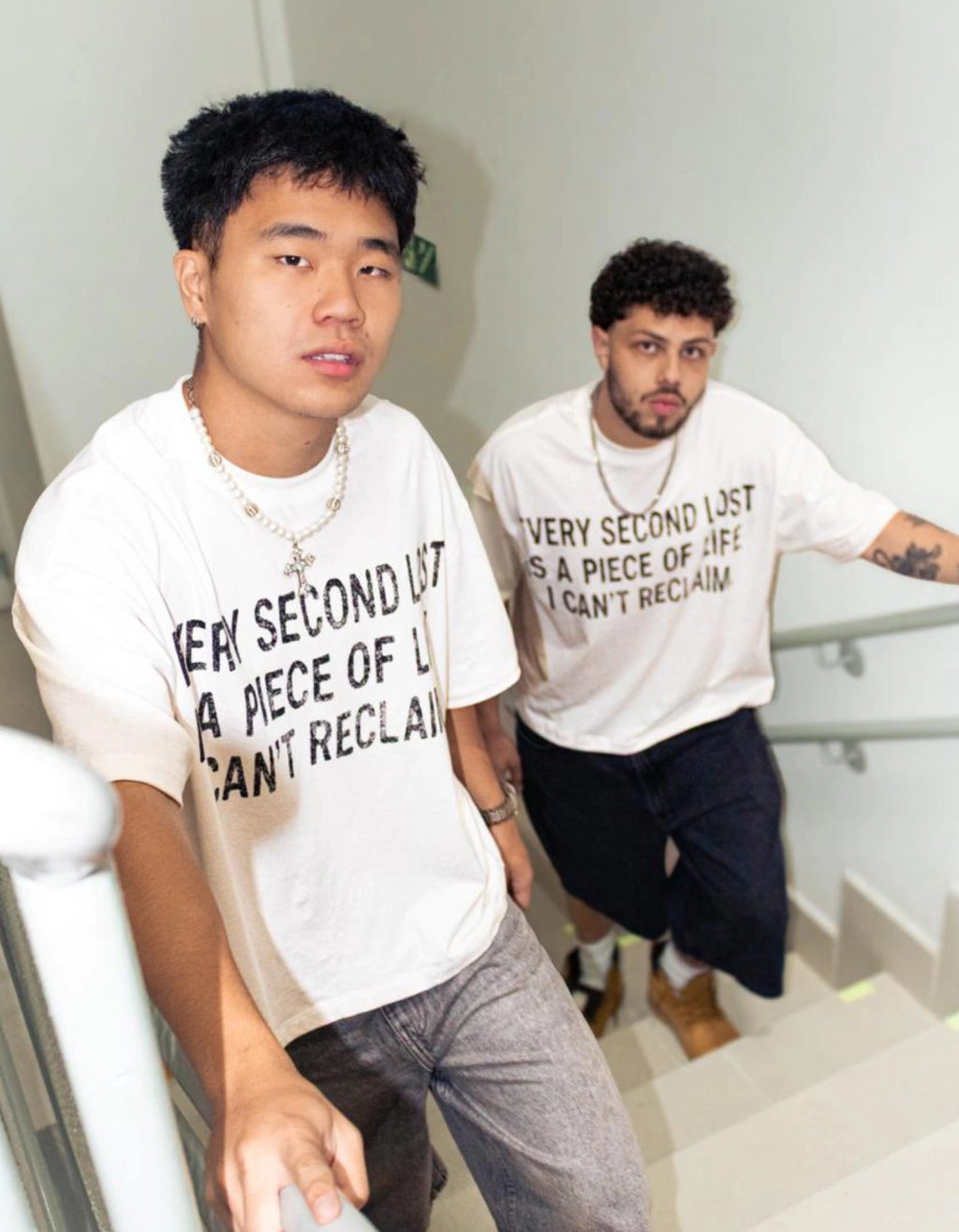 Camiseta Boxy "Every" Off-white